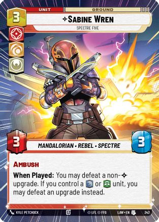 Sabine Wren - Spectre Five (Hyperspace) (342) - A Lawless Time