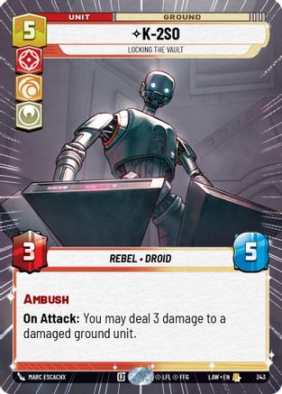 K-2S0 - Locking the Vault (Hyperspace) (343) - A Lawless Time