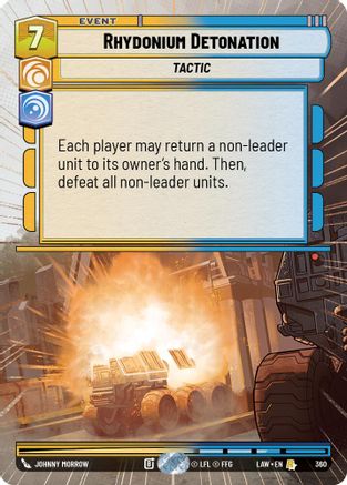 Rhydonium Detonation (Hyperspace) (360) - A Lawless Time