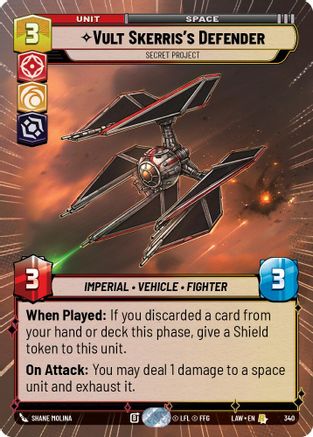 Vult Skerris's Defender - Secret Project (Hyperspace) (340) - A Lawless Time