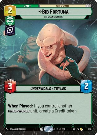 Bib Fortuna - Die Wanna Wanga? (Hyperspace) (398) - A Lawless Time