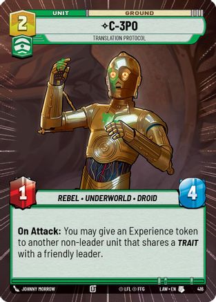 C-3PO - Translation Protocol (Hyperspace) (416) - A Lawless Time