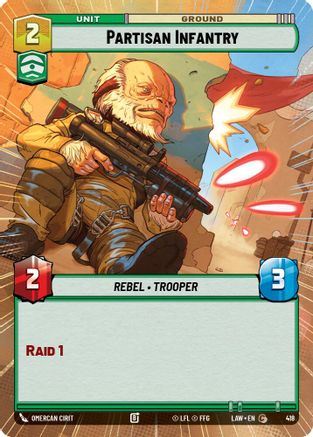 Partisan Infantry (Hyperspace) (418) - A Lawless Time