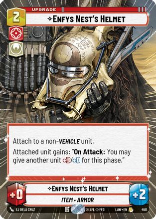 Enfys Nest's Helmet (Hyperspace) (450) - A Lawless Time