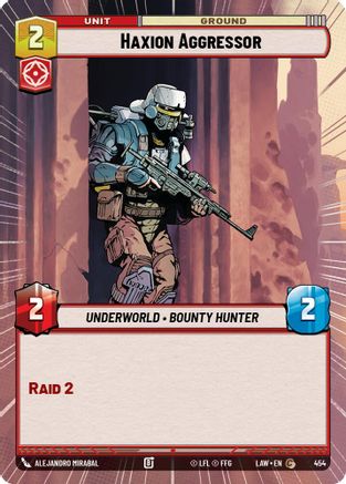 Haxion Aggressor (Hyperspace) (454) - A Lawless Time