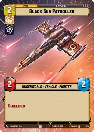 Black Sun Patroller (Hyperspace) (475) - A Lawless Time