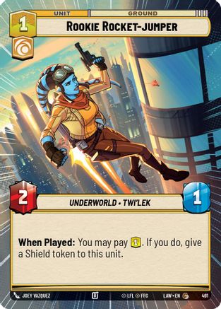Rookie Rocket-jumper (Hyperspace) (491) - A Lawless Time