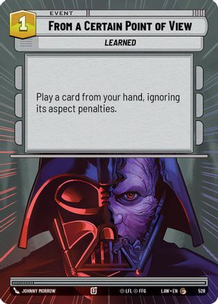 From a Certain Point of View (Hyperspace) (528) - A Lawless Time