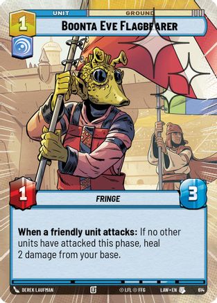 Boonta Eve Flagbearer (Hyperspace Foil) (614) - A Lawless Time Foil