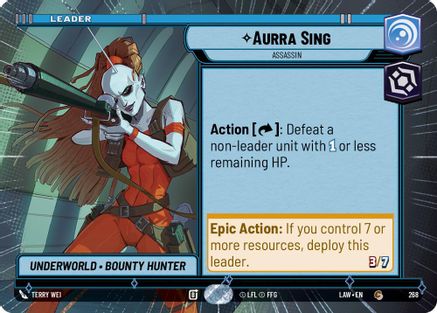 Aurra Sing - Assassin (Hyperspace) (268) - A Lawless Time
