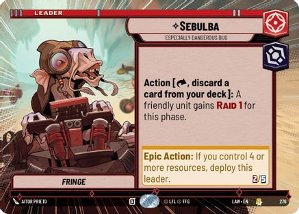 Sebulba - Especially Dangerous Dug (Hyperspace) (276) - A Lawless Time