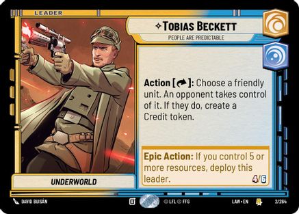 Tobias Beckett - People are Predictable (2/264) - A Lawless Time