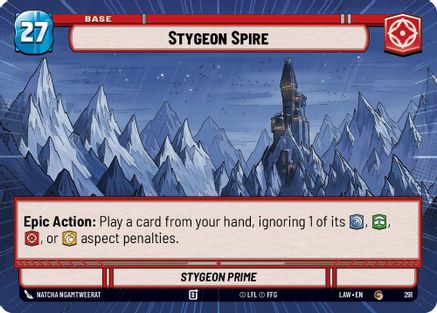 Stygeon Spire // Shield (Hyperspace) (291 // T06) - A Lawless Time