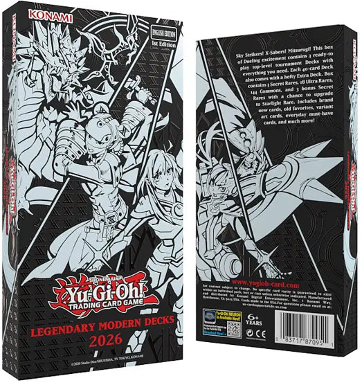 YU-GI-OH! Legendary Modern Decks 2026