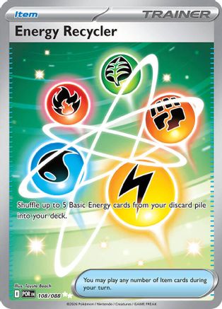 Energy Recycler (108) - Holofoil ME03 Perfect Order - Ultra Rare