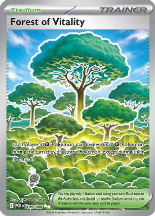 Forest of Vitality (109) - Holofoil ME03 Perfect Order - Ultra Rare