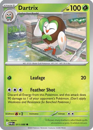 Dartrix (011) ME03 Perfect Order - Common
