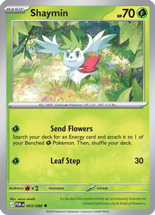 Shaymin (003) ME03 Perfect Order - Uncommon