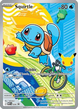 Squirtle (039) - Holofoil ME Mega Evolution Promo - Promo