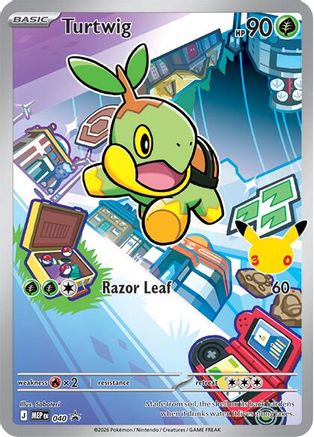 Turtwig (040) - Holofoil ME Mega Evolution Promo - Promo
