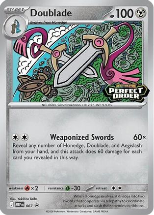 Doublade (067) ME Mega Evolution Promo - Promo