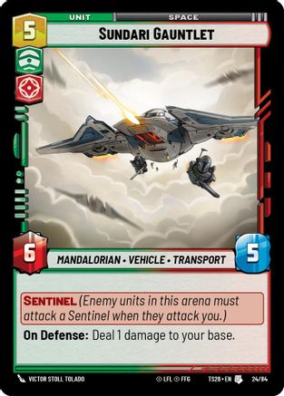Sundari Gauntlet (24/84) - Twin Suns