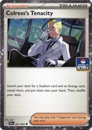 Colress's Tenacity (Gym Stamp Asia Exclusive) (057/null) - Holofoil Miscellaneous Cards & Products - Uncommon