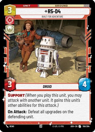 R5-D4 - Built for Adventure (156/264) - Ashes of the Empire