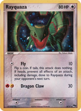 Rayquaza (2006) (003/017) - Holofoil Blister Exclusives - Rare