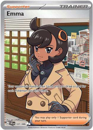 Emma (107/086) - Holofoil ME04 Chaos Rising - Ultra Rare