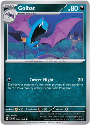 Golbat (050/null) ME04 Chaos Rising - Common