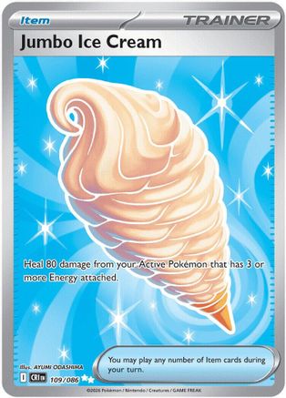 Jumbo Ice Cream (109/null) - Holofoil ME04 Chaos Rising - Ultra Rare