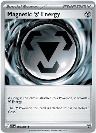Magnetic Metal Energy (085/null) - Holofoil ME04 Chaos Rising - Rare