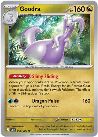 Goodra (Non-Holo) (068/086) Deck Exclusives - Uncommon
