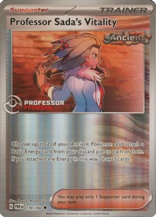 Professor Sada's Vitality (170/182) - Reverse Holofoil Professor Program Promos - Uncommon