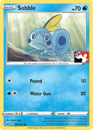 Sobble (Library Exclusive) (055/null) - Reverse Holofoil Miscellaneous Cards & Products - Common