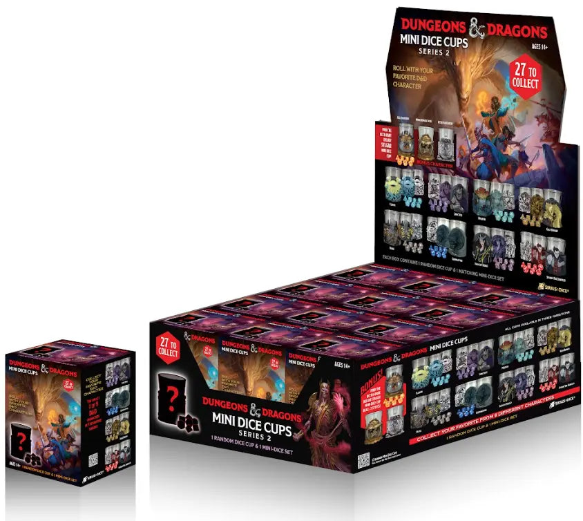 Sirius Dice: D&D Mini Dice Cups Series 2 Blind Box