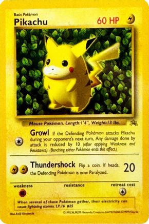 Pikachu(Corocoro Grey Star) WoTC Promo - Promo