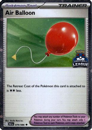 Air Balloon (Great Ball League) (079/086) - Holofoil League & Championship Cards - Uncommon