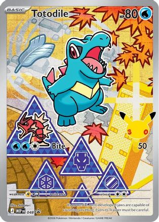 Totodile (048/null) - Holofoil ME Mega Evolution Promo - Promo