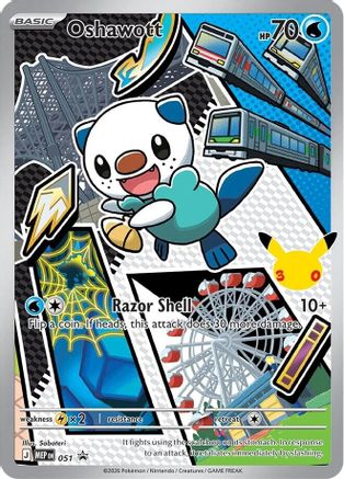 Oshawott (051/null) - Holofoil ME Mega Evolution Promo - Promo