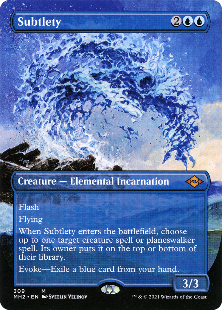 Subtlety (Borderless Alternate Art) [Modern Horizons 2]