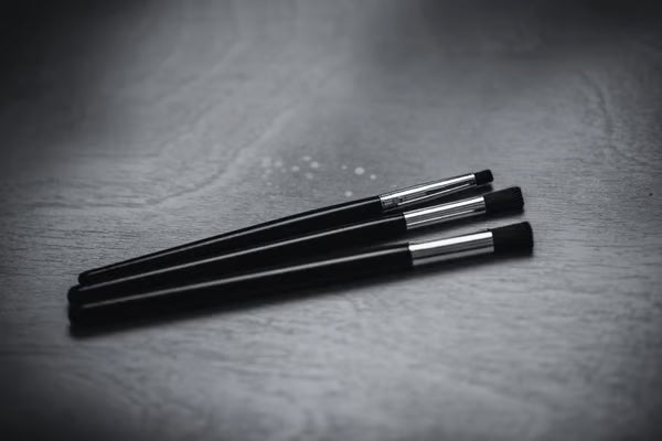 Maxton Black Dry Brush Set 3 Pack