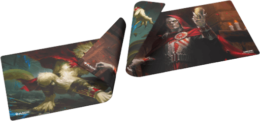 GAMEGEN!C Magic: The Gathering | Reality Fracture Double-sided Playmat - Edgar, Ancient Bloodlord/Edgar, Moonlit Sovereign