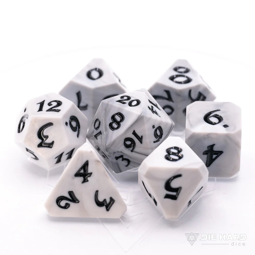 Die Hard Dice 7pc RPG Set - Avalore Talisman Bastion