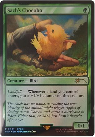 Sazh's Chocobo (UMP-001) - Unique and Miscellaneous Promos Foil