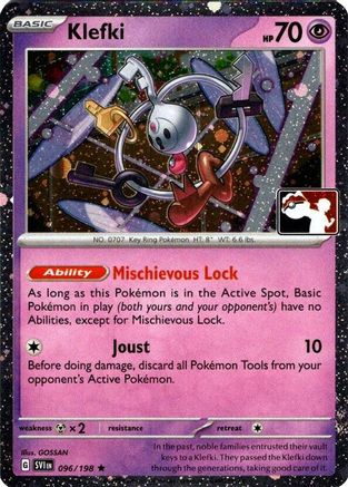 Klefki (Cosmos Holo) (096/198) - Holofoil Prize Pack Series Cards - Rare