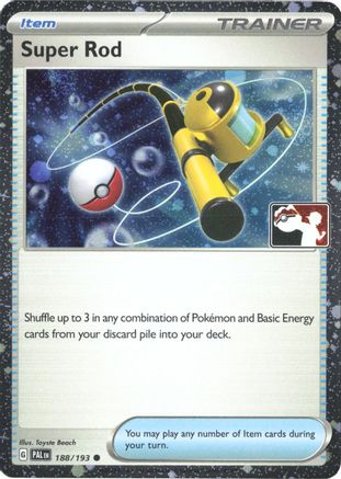 Super Rod (Cosmos Holo) (188/193) - Holofoil Prize Pack Series Cards - Common
