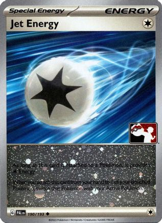 Jet Energy (Cosmos Holo) (190/193) - Reverse Holofoil Prize Pack Series Cards - Uncommon