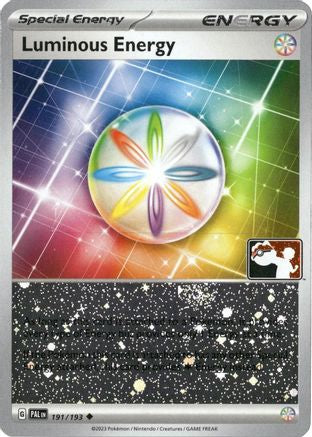 Luminous Energy (Cosmos Holo) (191/193) - Reverse Holofoil Prize Pack Series Cards - Uncommon
